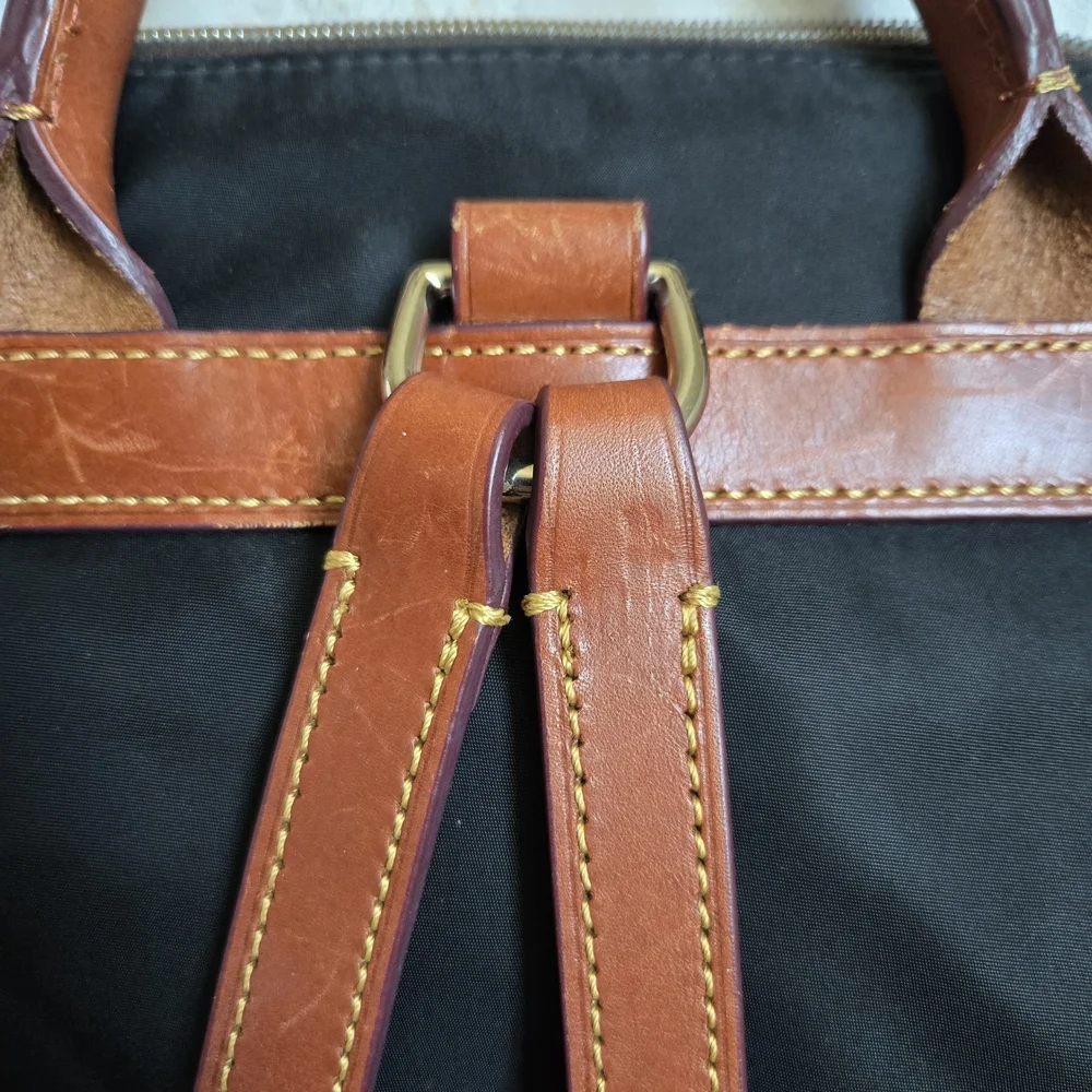 Dooney & Bourke Black and Brown Backpack - Picture 8 of 10